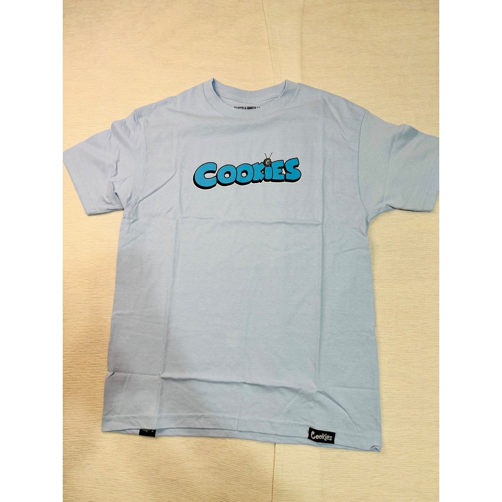 Cookies x Thats A Awful Lot Of Cookies T Shirt Mens M Blue Desto Dubb NEW